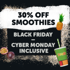 30% off smoothies