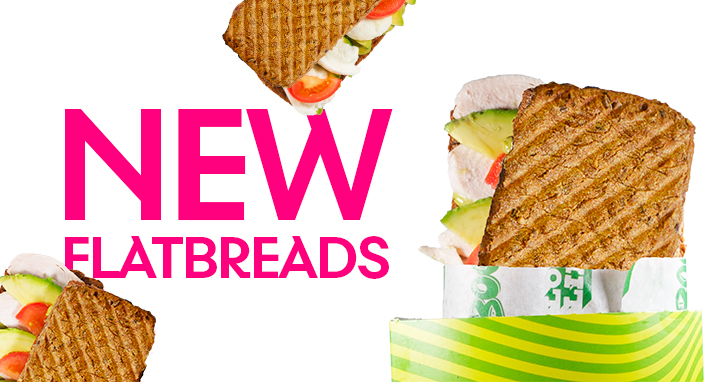 New Grilled Flatbread (Selected Stores) New Grilled Flatbread (Selected Stores)